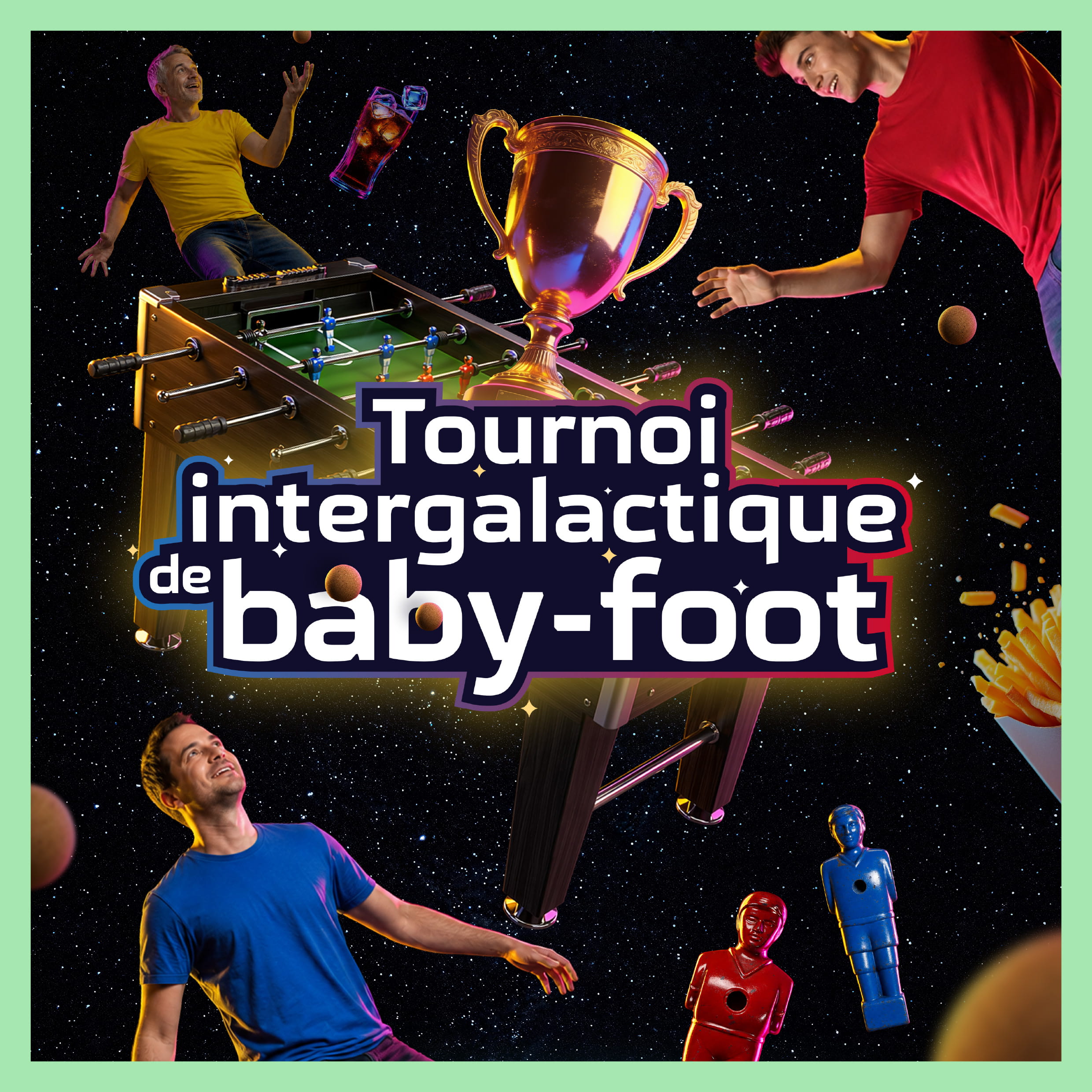 Tournoi intergalactique de baby-foot
